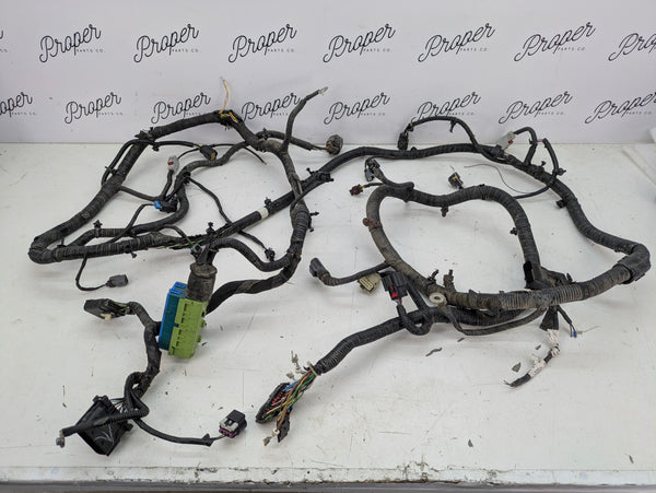 Chevrolet C7 Corvette Stingray Front Clip Headlights/ABS Module Wiring Harness *DAMAGED*