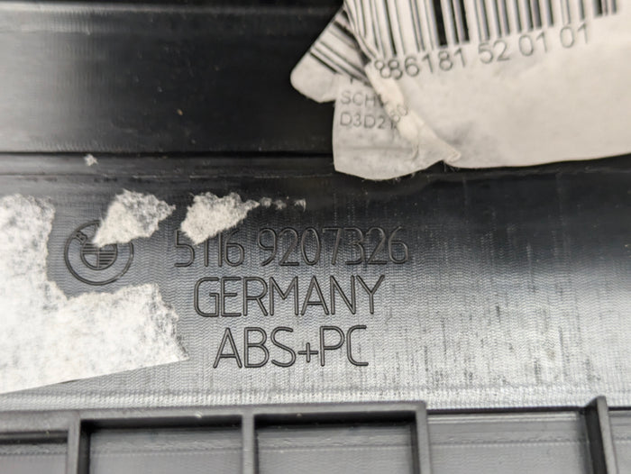 BMW F22 F23 228xi M235xi 230xi M240xi Center Console Rear Air Vent & Trim 9207326/9207330 *DAMAGED*