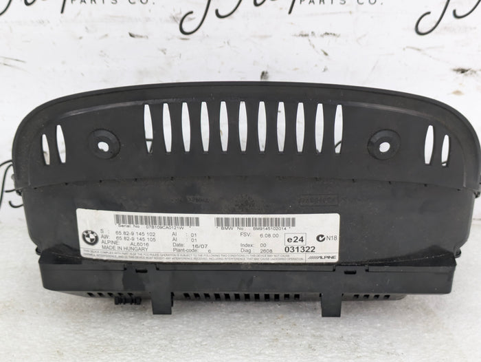 BMW E60 E61 530xi 550xi 540xi CCC Navigation Dash Screen Display 9145102