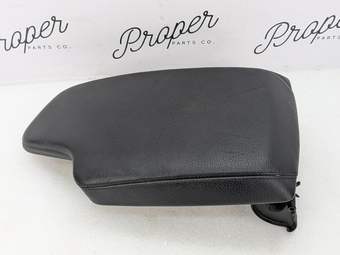 BMW F30 F31 F32 F33 F34 F36 335xi 340xi 328xi 330xi 320xi Black Leather Center Console Arm Rest 51169285129 *DAMAGED*