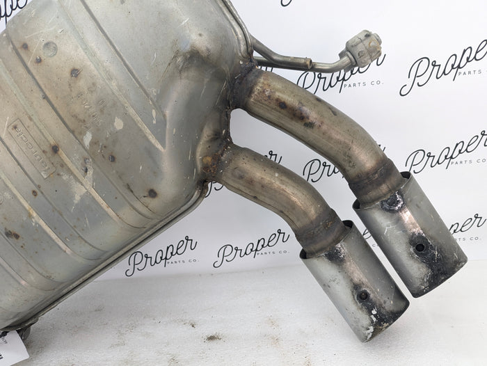 2016-2018 Audi 8U Q3 Engine Exhaust Rear Muffler w/ Tips 5N0120B