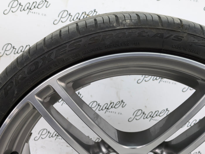 BMW 335IS Style 313 19” Wheel Set 9Jx19 Et 39/ 8J19 Et 37/7844343/6787647/7844344