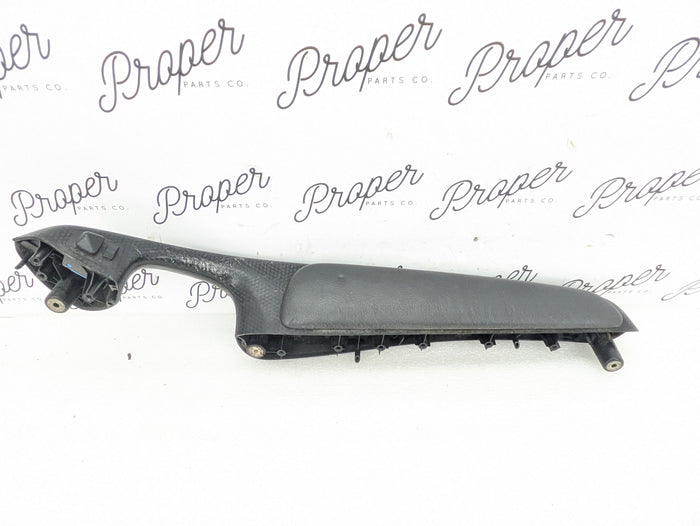 BMW E46 M3 330Ci 325Ci ZHP M Sport Coupe/Convertible Black Cube Door Handle Armrest Trim Set 51417904069/51417904070 *Damaged*
