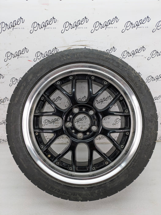Honda AP1 AP2 S2000 ASA Revolution Wheels Staggered Full Set Rims 17X7/17X8 *Note*