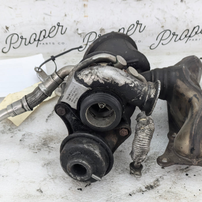BMW E90 E92 E93 335i 335xi E82 E88 135i N54 Engine Front Turbocharger 7563685 *CORE*