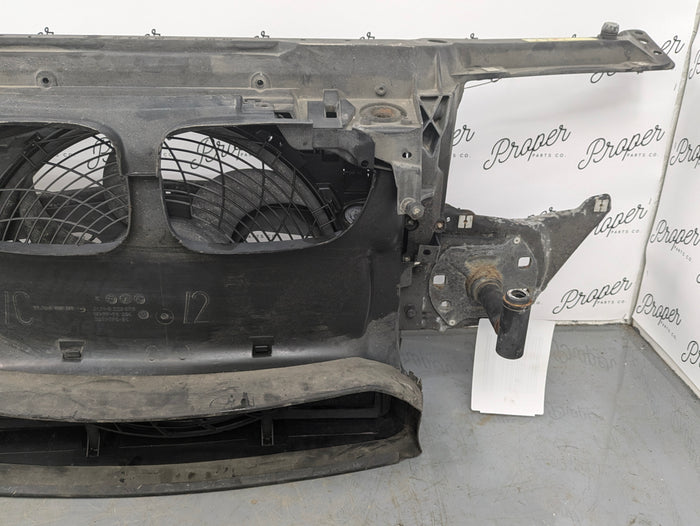 E46 330Ci 328Ci 323Ci 325Ci Front Radiator Support Shroud Panel & Air Conditioning A/C Pusher Fan 51717111691  *Damage*