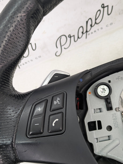 BMW E90 E91 E92 E93 335i 335iS M Sport Steering Wheel & Steptronic Paddle Shifters 7844017