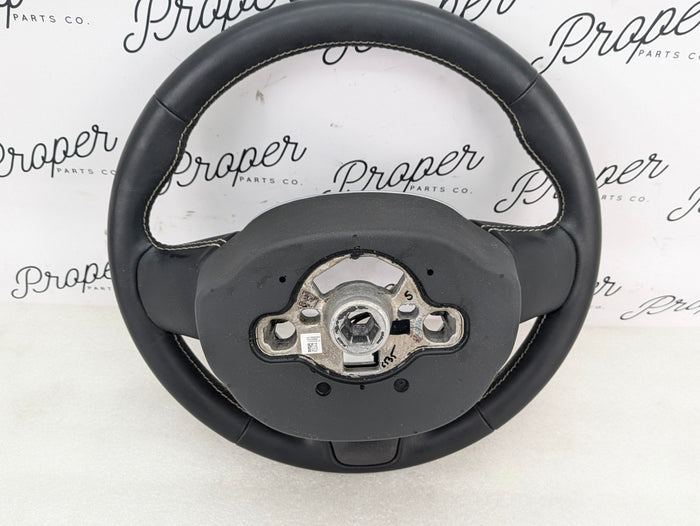 2021 Volvo V60 T6 R-Design Black Leather Steering Wheel & Buttons 32288776
