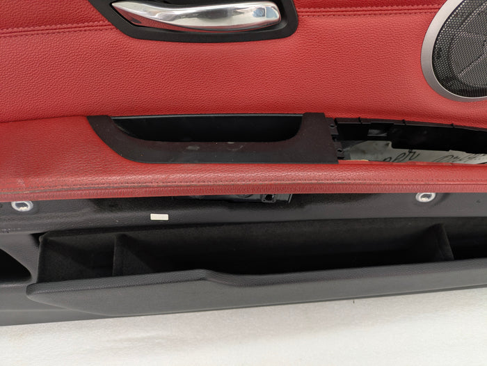 BMW E92 M Sport Interior Seats Set Coral Red Leather 8695884/6970729/6970730/9168956/6962584/7119846/7119815