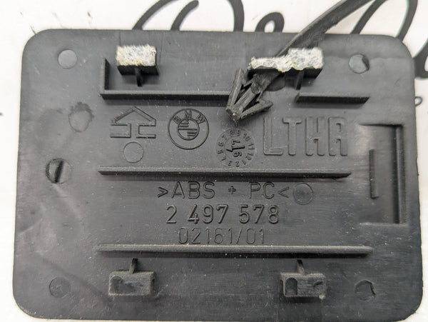 BMW Z3 M Lower Dash Console OBD Scanner Plug Socket Cover Trim Black 2497578