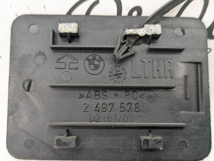 BMW Z3 M Lower Dash Console OBD Scanner Plug Socket Cover Trim Black 2497578