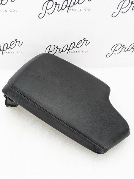 BMW F30 F31 F32 F33 F34 F36 335xi 340xi 328xi 330xi 320xi Black Leather Center Console Arm Rest 51169285129 *DAMAGED*