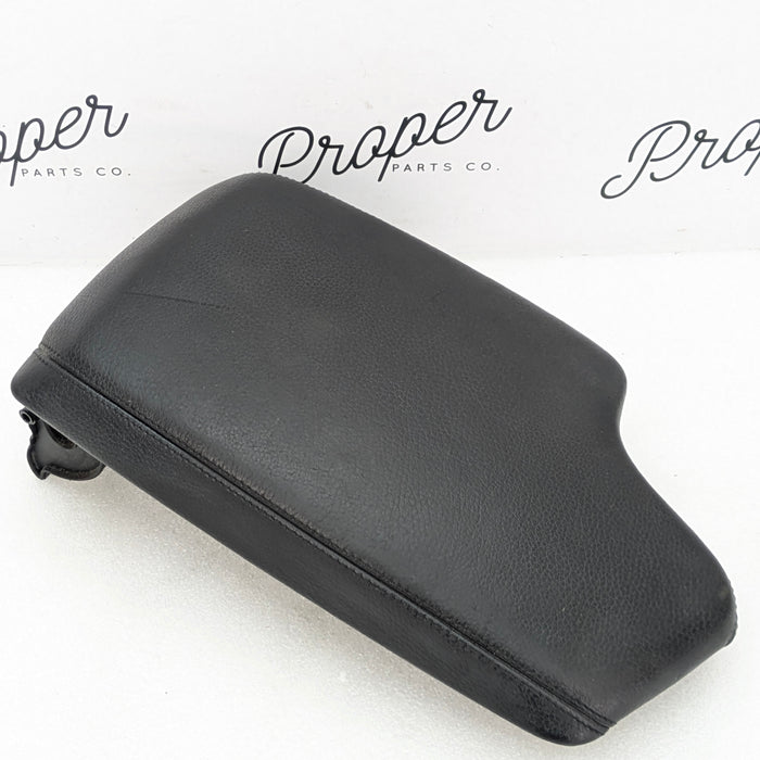BMW F30 F31 F32 F33 F34 F36 335xi 340xi 328xi 330xi 320xi Black Leather Center Console Arm Rest 51169285129 *DAMAGED*