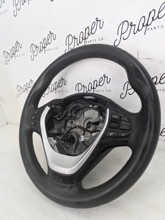 BMW F30 F31 F32 F33 F34 F36 3 & 4 Series Leather Heated Multi Function Sport Steering Wheel 32306854757