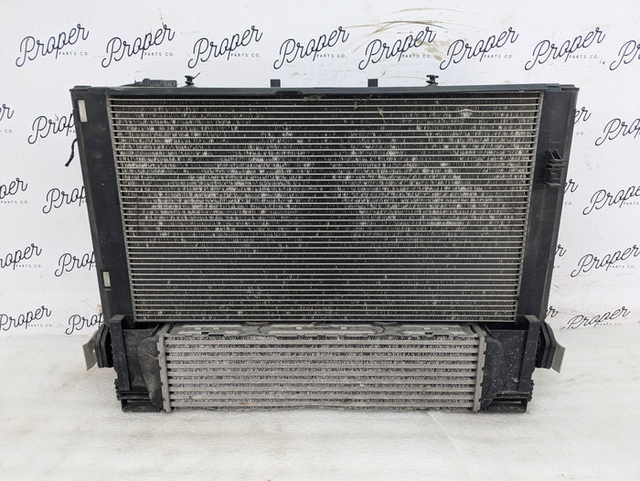 BMW F22 F23 228xi N26 Engine Cooling Radiator W/Intercooler & Fan 8641947/17517618809/17118672106