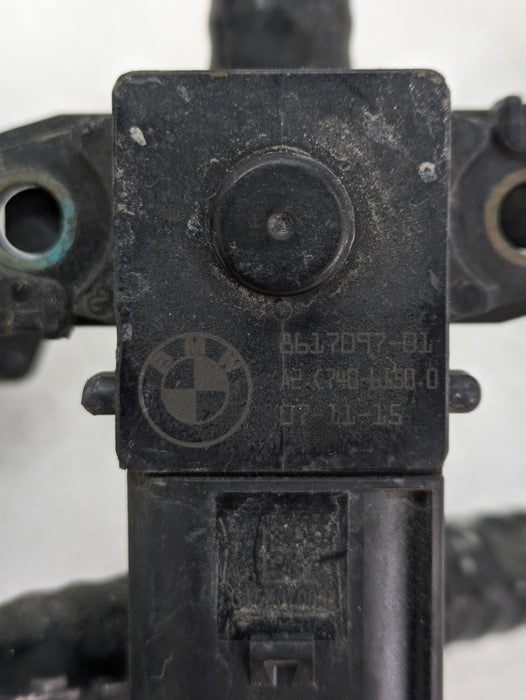 BMW F36 435xi Fuel Tank Vapour Breather Line W/Sensor 7636155/8617097/7604738