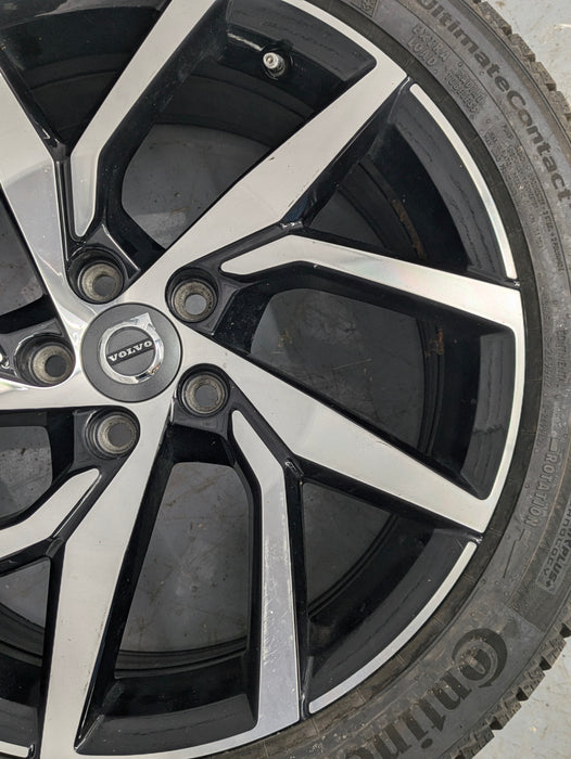 2021 Volvo V60 T6 R-Design Y Spoke Black Diamond Cut Wheel 8 X 18 Et 42 31471311 #3