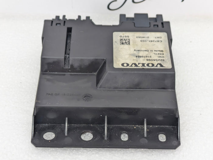 2021 Volvo V60 T6 R-Design Hatch Tailgate Trunk Liftgate Control Module 32256098