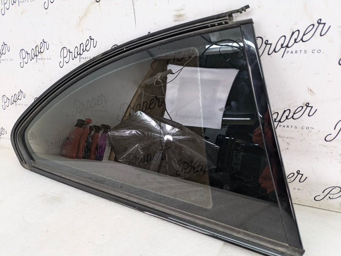 BMW F22 228xi M235xi M240xi 230xi F87 M2 Shadowline Gloss Black Right/Passenger Side Rear Quarter Glass Window 51377294346