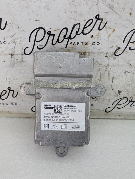 BMW G22 430ix Airbag SRS Control Unit Module 5A19AC5 *DAMAGED*