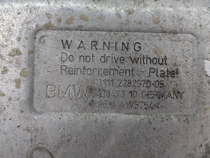 BMW E60 E61 M5/E63 E64 M6 Front Subframe Reinforcement Engine Cover Skid Plate 2282970