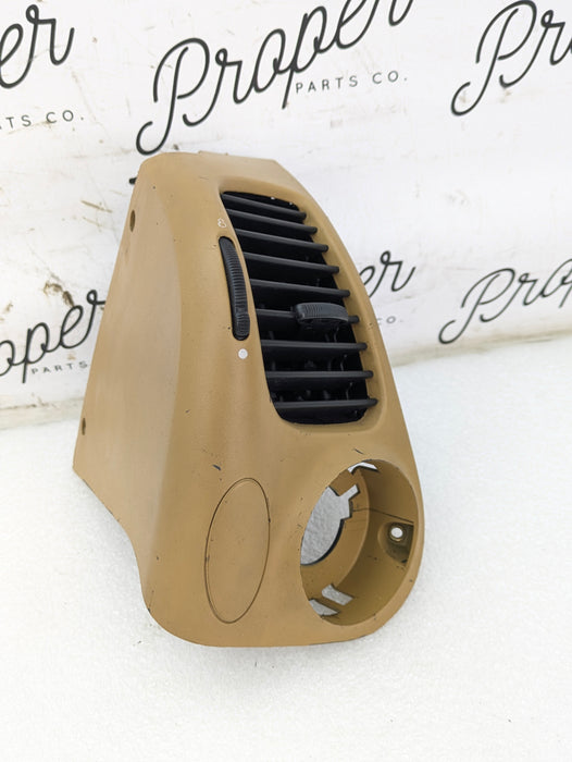 Porsche 996.2 911 Carrera 4 Left/Driver Side Dashboard Air Vent Savanna Beige 99655222504