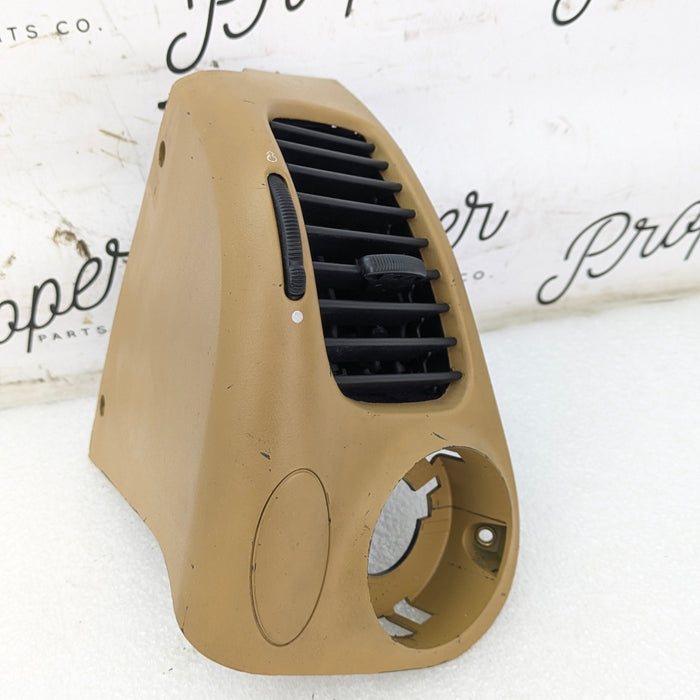 Porsche 996.2 911 Carrera 4 Left/Driver Side Dashboard Air Vent Savanna Beige 99655222504