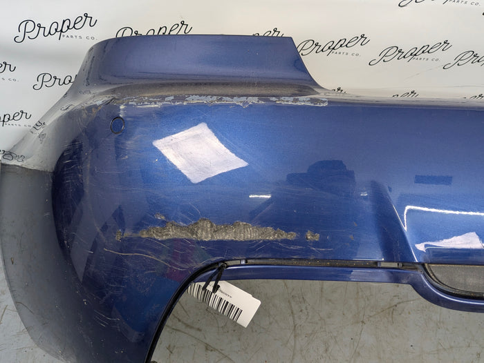 BMW E92 E93 335is 335i 328i M Sport Rear Bumper W/PDC Le Mans Blue (381) 51128044934 *DAMAGED*
