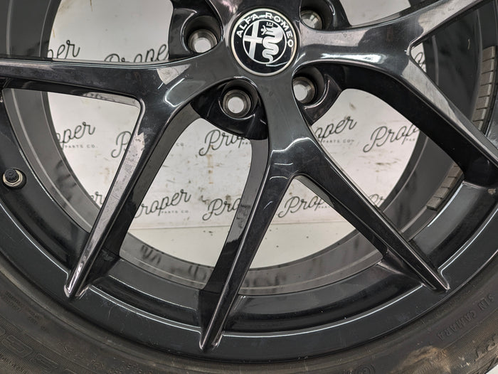 2021 Alfa Romeo Stelvio Wheel Set 8.5 X 20 Et 31 156117310 *Note*