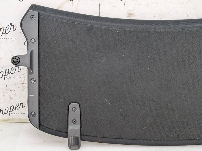 BMW F36 440xi 435xi 430xi 428xi Rear Rearward Parcel Shelf Trunk Cargo Cover Section Black 8062774