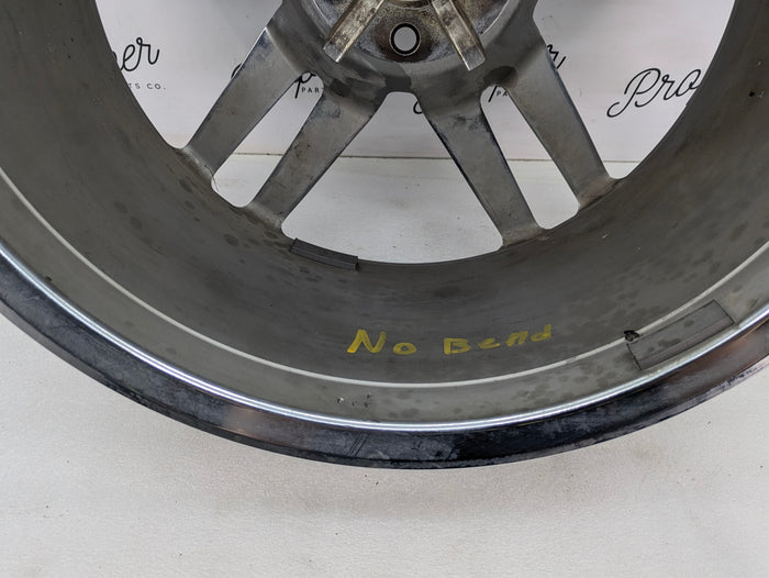 Chevrolet C7 Corvette Stingray Rear Rim Wheel Chrome Split 5-Spoke 20