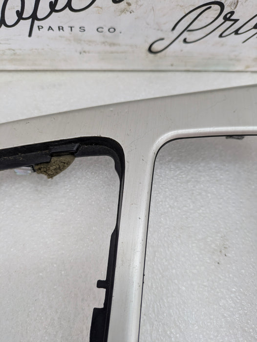 BMW E91 E90 E92 3 Series Non-iDrive/Non-Navigation Brushed Aluminum Center Console Trim 6982445/7118034 *DAMAGED*