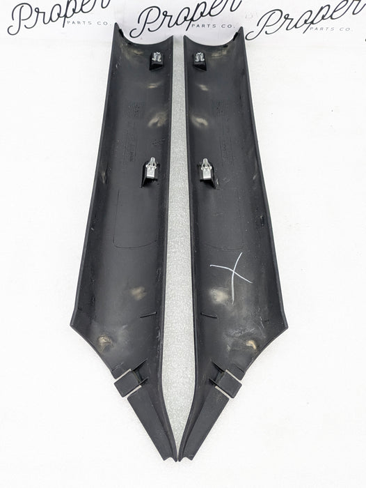 BMW Z3 M Roadster Front A Pillar Panel Trim Black Set Left Right 8401080/8401079