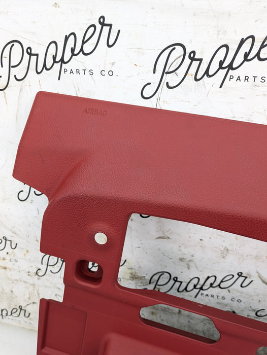 BMW F36 F32 F33 440xi 435xi 430xi 428xi Left/Driver Side Dashboard Lower Knee Kick Panel Trim Coral Red 9382569