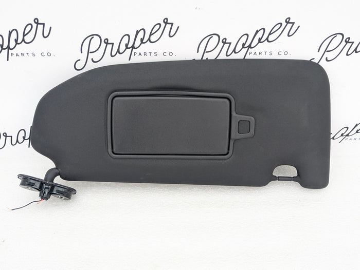 2021 Volvo V60 T6 R-Design Left/Driver Side Black Sun Visor *DAMAGED*