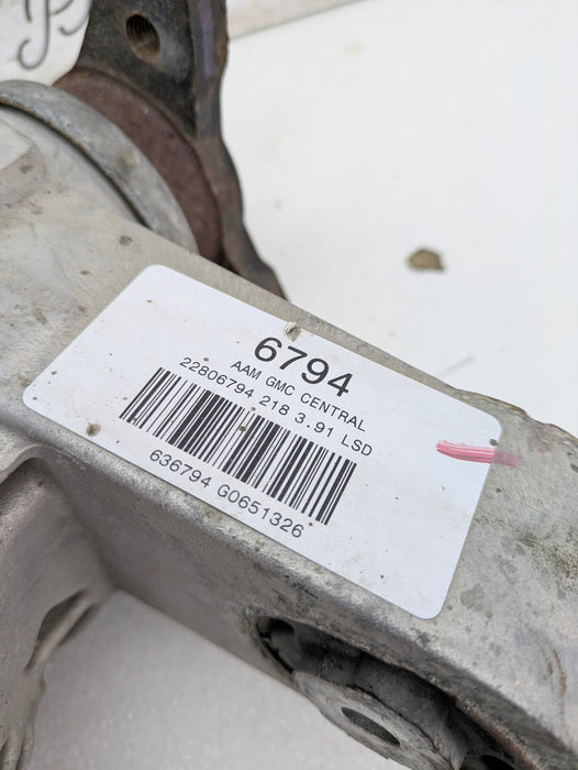 2013 2014 2015 Chevrolet 5th Gen Camaro 2SS Rear Limited Slip Differential LSD Ratio 3.91 MM6 22806794 *NOTE*