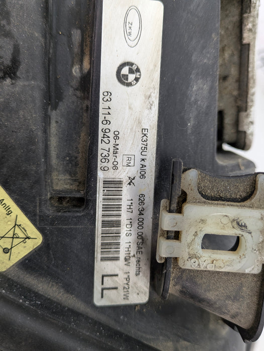 BMW E90 E91 325xi 335xi 330xi 328xi 323i Pre-LCI Left/Driver Side Xenon Headlight 63116942736/63117161666