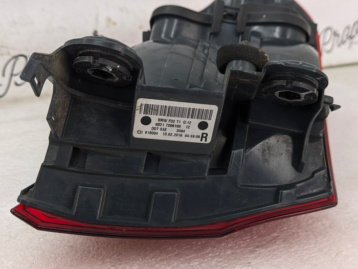 BMW F36 F32 F33 435xi 428xi 440xi 430xi Pre-LCI Right/Passenger Side Outer Tail Light 7296100 *NOTE*