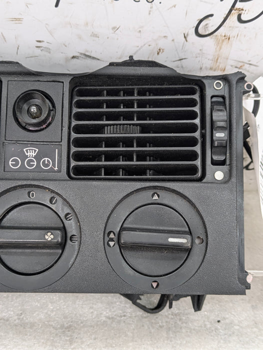 BMW E21 320i 323i 318i HVAC Climate Control Panel 64111370035 *DAMAGED*