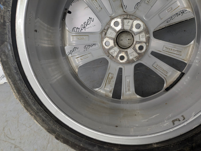 2015-2018 Audi 8U Q3 Aluminum Double 5 Spoke Wheel Set 8.5J X 19 Et 36 8U0601025AD