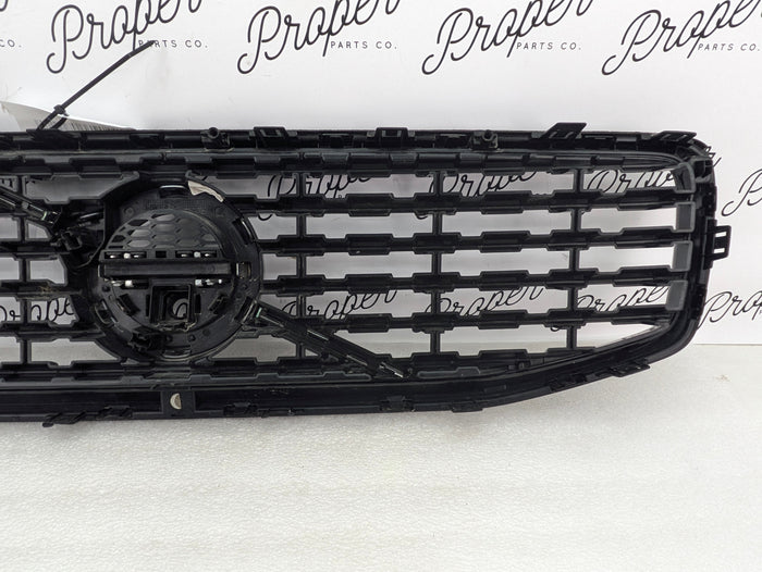 2021 Volvo V60 T6 R-Design Front Bumper Black Upper Grille 32132220