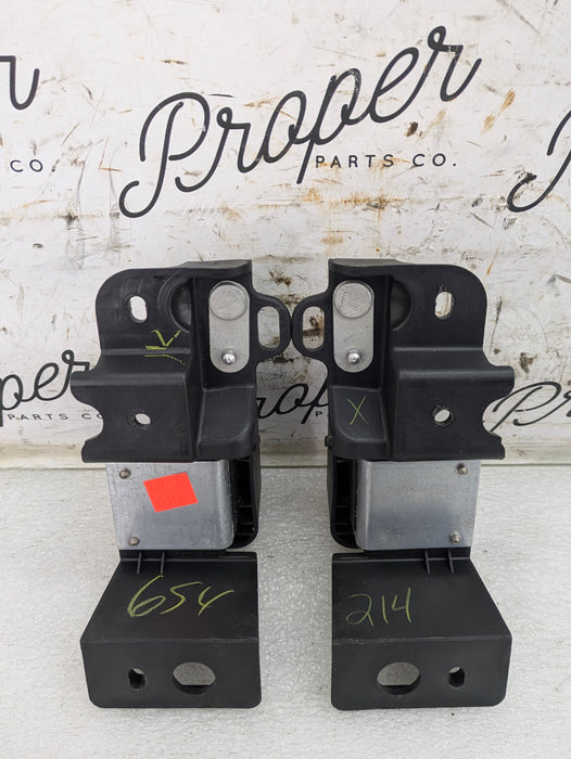 Chevrolet C7 Corvette Stingray Z51 Targa Top Roof Trunk Storage Bracket Set 23121283/23121286