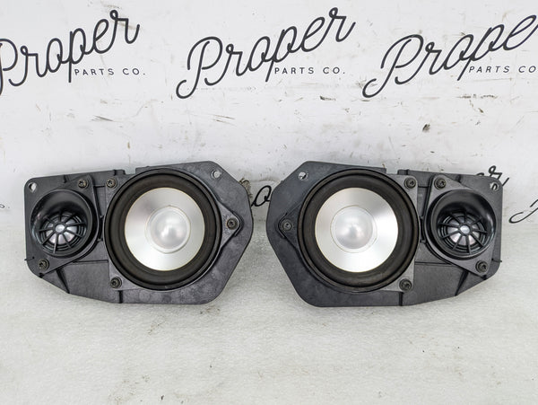 BMW E61 530xi 525xi 550i Wagon Logic 7 Door Loudspeaker Set 6934424/6934423