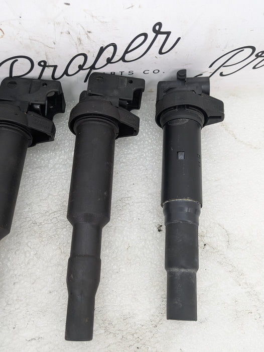 BMW E46 E82 E88 E90 E91 E92 E93 M3 335i Ignition Coil Set Of 6 7594937 *Damaged*