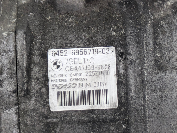 BMW E93 E90 E92 335is 335xi 335i N54 N55 Air Conditioning/AC Compressor 6956719