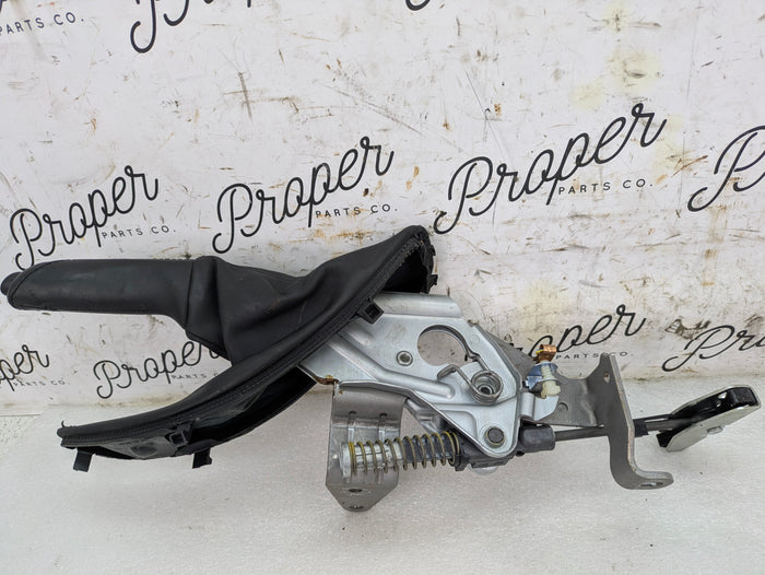 BMW F30 340xi Black Leather Parking Brake Lever/Handle/Boot 6799101/7846807