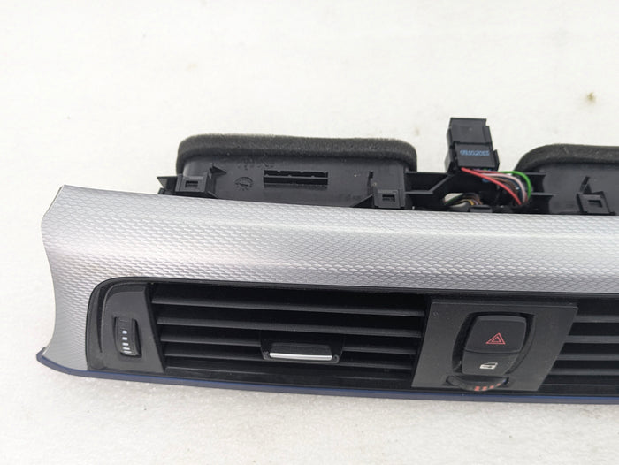 BMW F32 F33 435xi 428xi 440xi 430xi M Sport Aluminum Hexagon & Blue Interior Trim Set