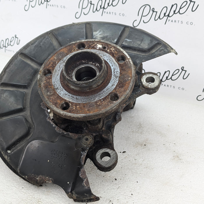 2016-2018 Audi 8U Q3 Front Right Suspension Hub Spindle Knuckle 1K0407256AA