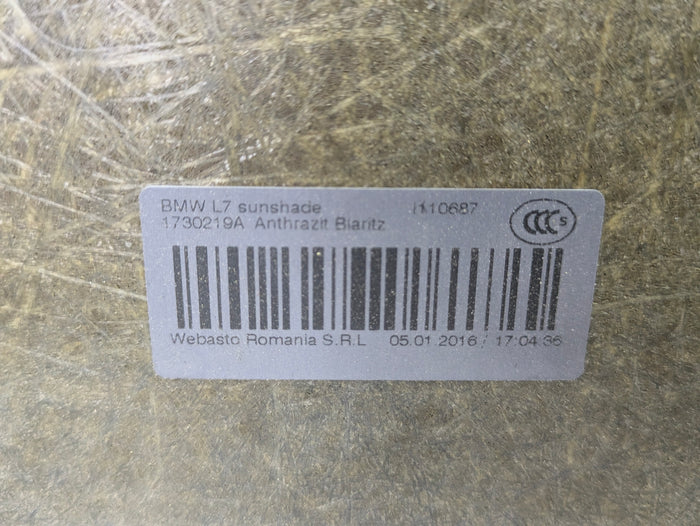 BMW F22 F23 228xi M235xi 230xi M240xi F87 M2 Black/Anthracite Headliner Swap Kit 51448063148