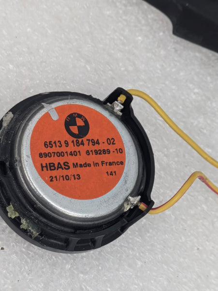 BMW F32 F33 4 Series/F82 F83 M4 Rear Left/Right Side Harman Kardon Tweeter 9184794